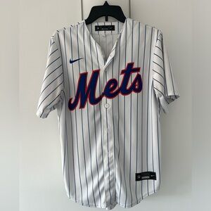 Genuine Nike Men's New York Mets Pete Alonso Nike White Home Elite Jersey